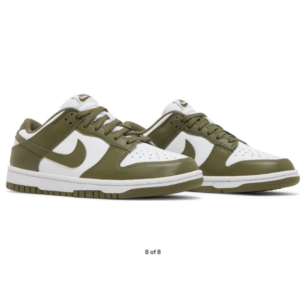 Olive green low Nike dunks! Brand new! Original packaging